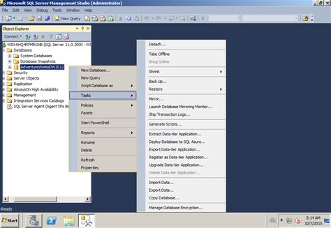 Cómo hacer backup de una base de datos en SQL Server