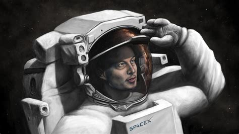 Elon Musk Portrait by Lewis3222 on DeviantArt