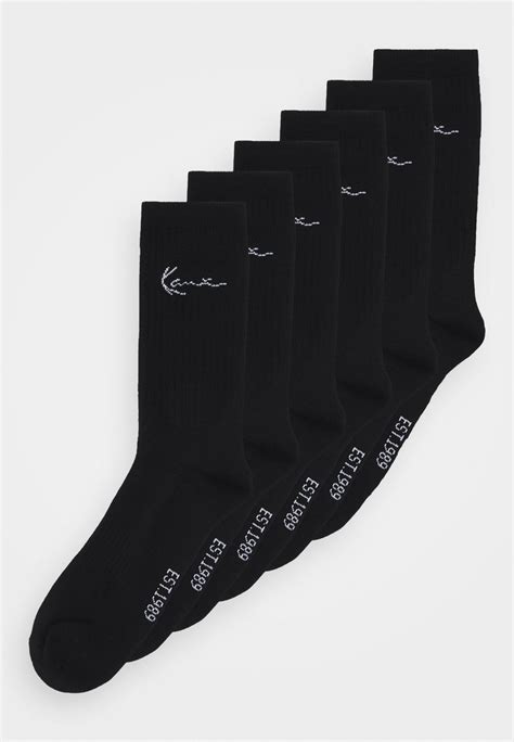 Karl Kani Signature Socks 6 Pack Socks Black Zalandode