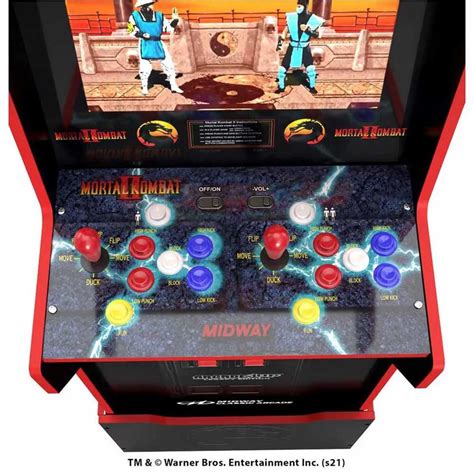 Arcade1up Midway Legacy Mortal Kombat Arcade Automat Techinn