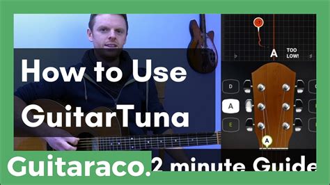 How To Use Guitartuna App To Tune Your Guitar Quick 2 Minute Guide Youtube