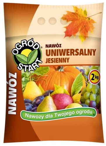 Nawóz jesienny uniwersalny 2kg Ogród Start ogrodnik24 pl