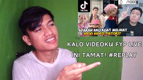 CHALLANGE Kalo Video TikTok Ku Ga Muncul Aku Wajib Nonton Live