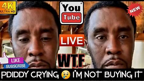 Dahoodpostman Re Acts To P Diddy Crying 😢 Im Not Buying It Youtube