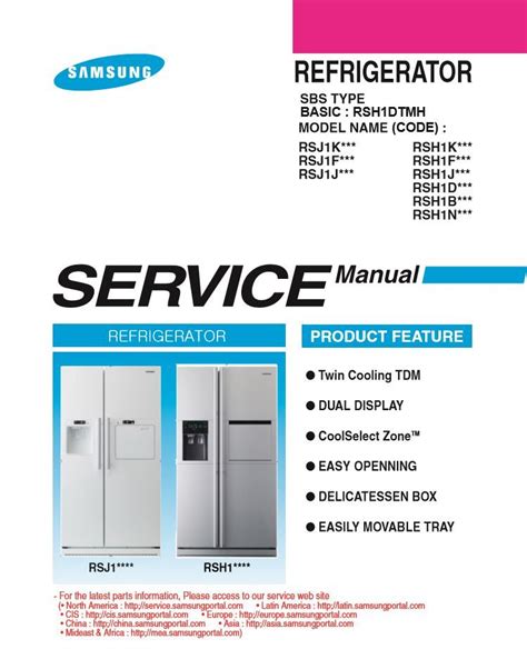 Manual For Samsung Refrigerator