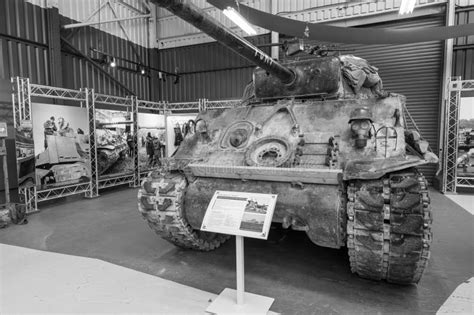 Sherman Fury Tank Editorial Image Image Of England 313590080