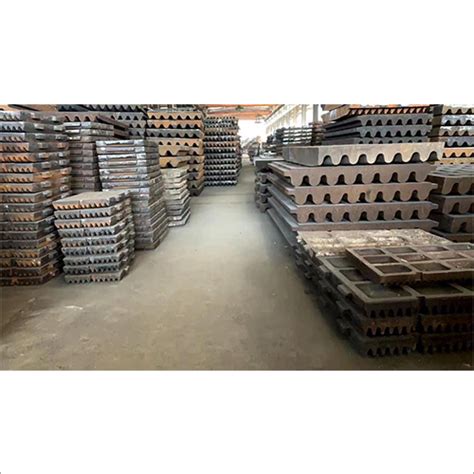 Manganese Steel Jaw Plate Application Industrial At Best Price In