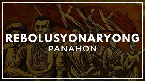 Wika Sa Panahon Ng Rebolusyong Pilipino Rebolusyonge