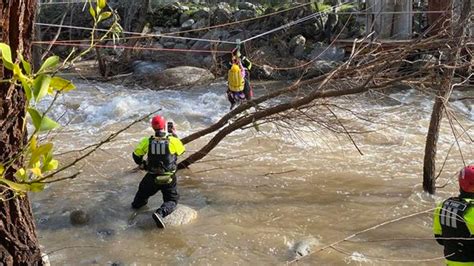 Residents of Three Rivers ziplined to safety during rescue