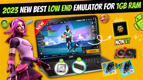 Best Low End Pc Emulator For Free Fire New Emulator For Gb Ram