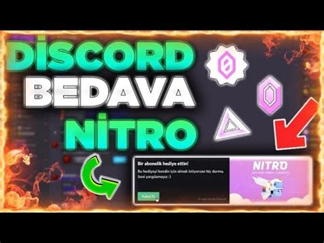 Discord Bedava Nitro Promotion Kod YouTube