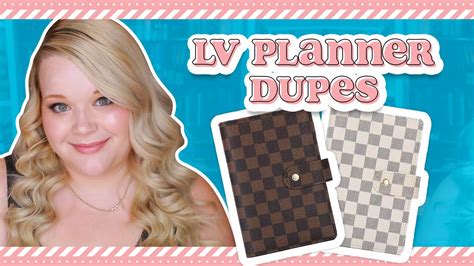 Louis Vuitton Planner Dupe Planner Accessories Haul Vlogmas Day