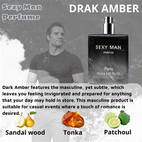 Sexy Man Perfume Paris Perfume 55ml Long Lasting Fragrance For Men Sexy