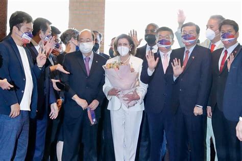 Pelosi We Come In Friendship To Taiwan Peace To Region ABS CBN News