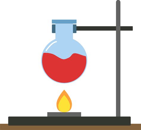 Chemistry lab, illustration, vector on white background. 13722540 ...