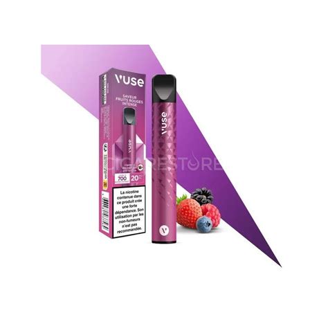 Cigarette Lectronique Jetable Vuse Puffs Saveur Fruits Rouges