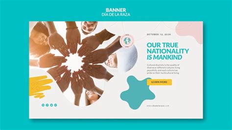 Free PSD | Celebrate the diversity poster template