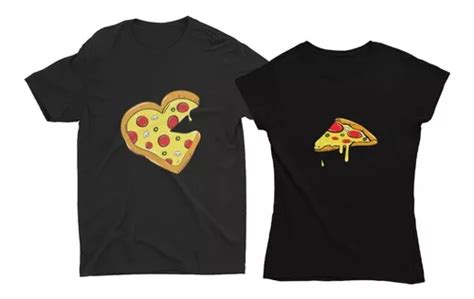 Playeras D O Pareja Novios O Esposos Pizza Y Rebanada