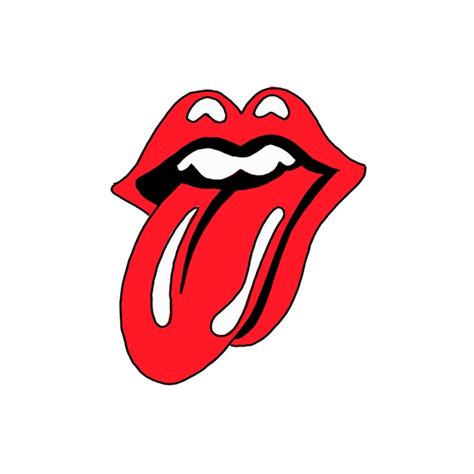 How To Draw The Rolling Stones Mouth Logo Step By Step Easy Drawing