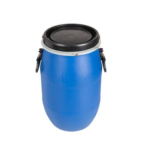 L Recon Blue Hdpe Open Top Drums