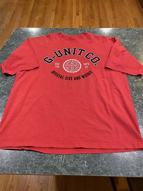 Vintage G Unit Cent Heavy Weight Streetwear Oversi Gem