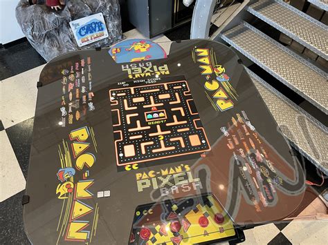 Pac Man Pixel Bash Bistro Pub Table Arcade Game Fun