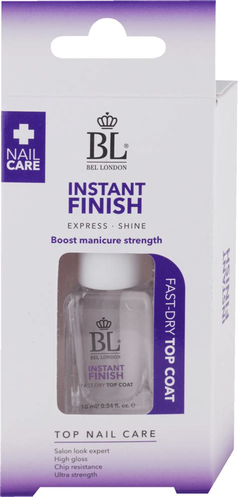 BEL LONDON INSTANT FINISH brzosušeći lak za nokte 10 ml povoljna