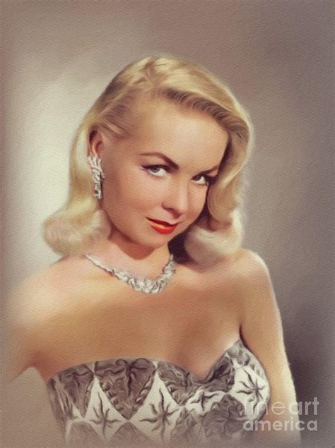 Joi Lansing Movie Legend Painting By Esoterica Art Agency Pixels