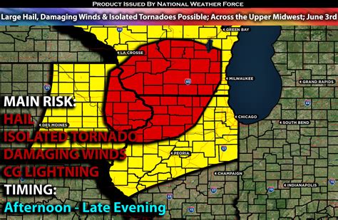 Large Hail Damaging Winds And Isolated Tornadoes Possible Across The