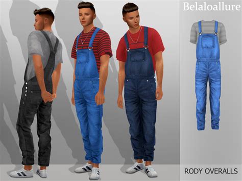 The Sims Resource Belaloallurerody Overalls