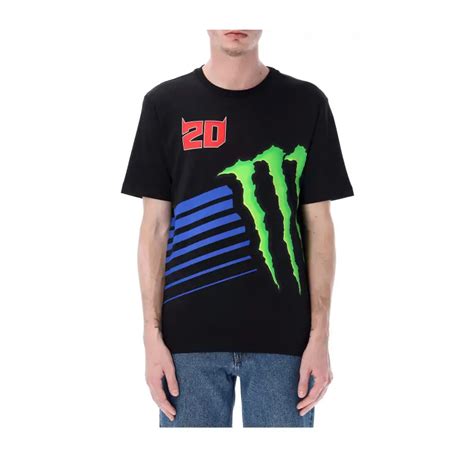 T Shirt Fabio Quartararo Monster Energy Homme Sportswear Officiel