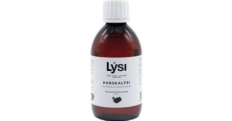 Lysi Cod Liver Oil 300ml 10 Butikker • Pricerunner