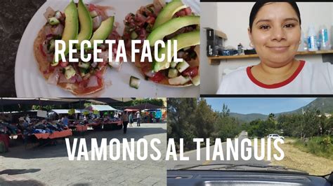 Vámonos al tianguis Un día común conmigo Receta Económica y Rica