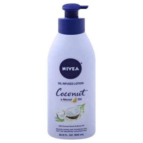 Nivea Coconut And Monoi Oil Infused Lotion Grocery Heart