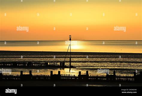 Sunset Hunstanton Hi Res Stock Photography And Images Alamy