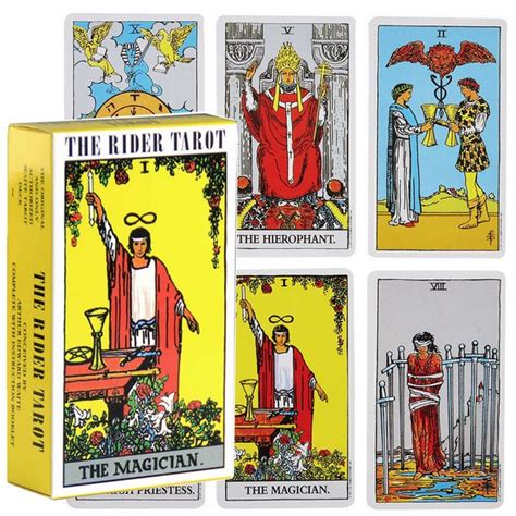 Rider Waite Tarot Deck Standard Size