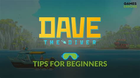 Dave the Diver Tips for Beginners: Guide for the New Gamers