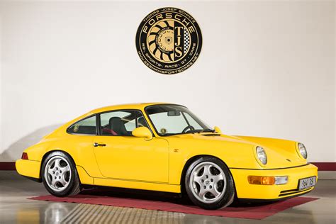 Porsche 964 RS - SPECIAL COLOR - " FERRARI FLY YELLOW " - 23.500 km - Thomas Josef Schmitz