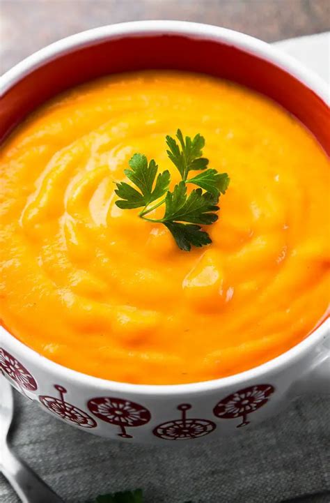 Slow Cooker Creamy Carrot Soup Recipe My Edible Food