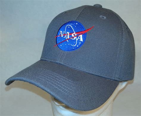 Nasa Meatball Logo Baseball Hat Cap Osfm Velcro Back 7 Colors