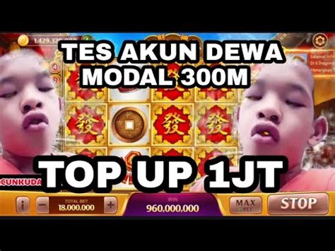 TOP UP 1 JUTA AKUN DEWA MODAL 300M FAFAFA HIGGS DOMINO ISLAND TRIK