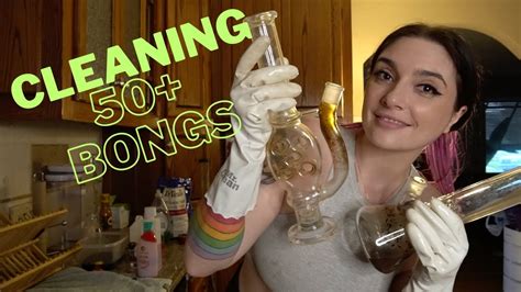 Cleaning Decluttering My Bong Collection Youtube