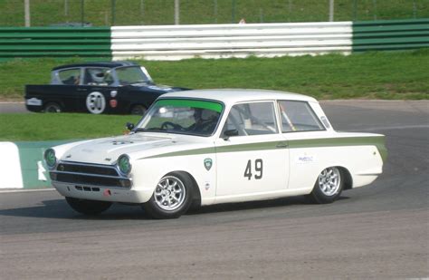 Ford Lotus Cortina Mk C Hscc Sports Car Racing Old Race