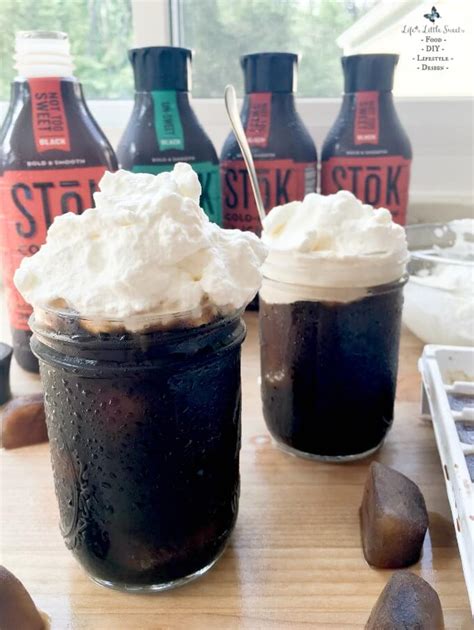 Whipped Cream Cold-Brew Iced Coffee - Life's Little Sweets