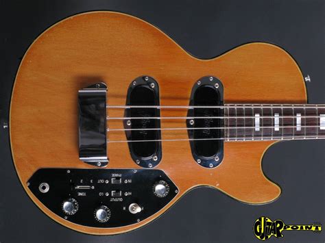 1972 Gibson Les Paul Triumph Bass Natural Vi72gilpbass