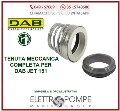 Dab Jet Kit Tenuta Completa Ricambio Per Pompa Dab Ebay