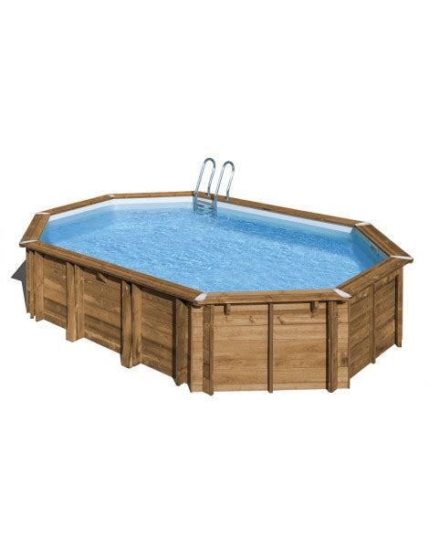 Venta E Instalaci N De Piscina Desmontable De Madera Gre Avocado Esteval