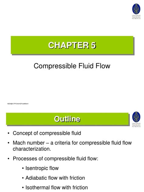 Chapter 05 Compressible Fluid Flow Compressible Flow Fluid Dynamics