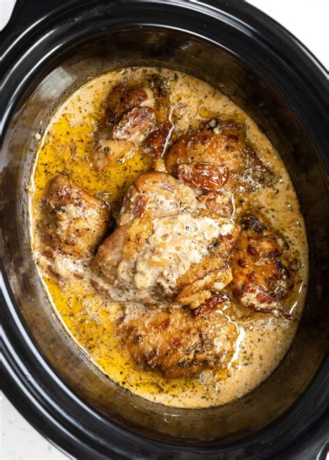 Slow Cooker Chicken Thighs Artofit