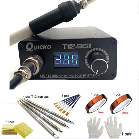 Tools Welding Equipment T12-941 QUICKO Mini T12 soldering station T12 ...